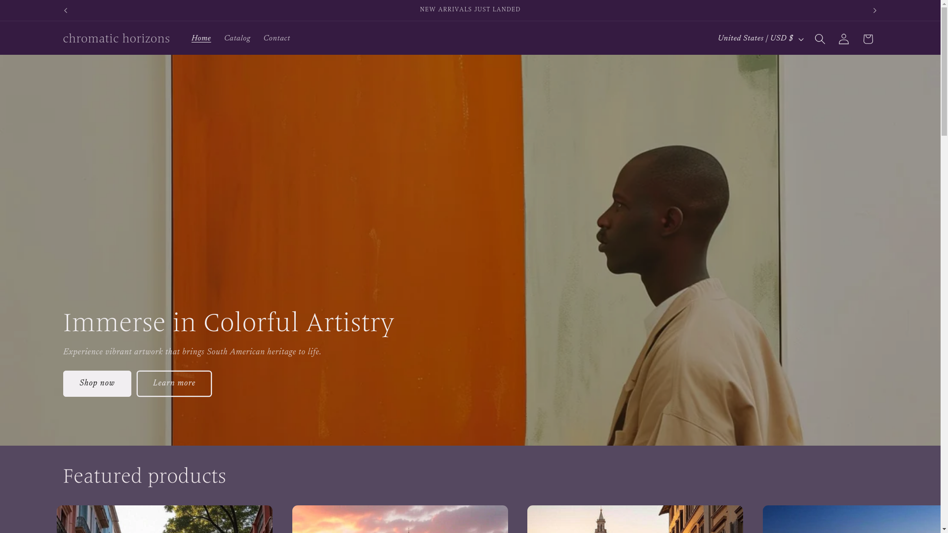 website screenshot of https://chromatichorizonsone.com/