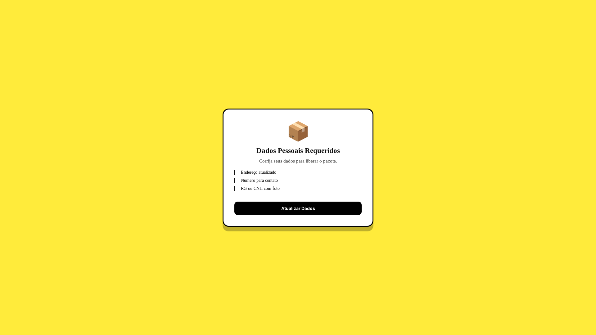 website screenshot of https://rastreaenvio.shop/