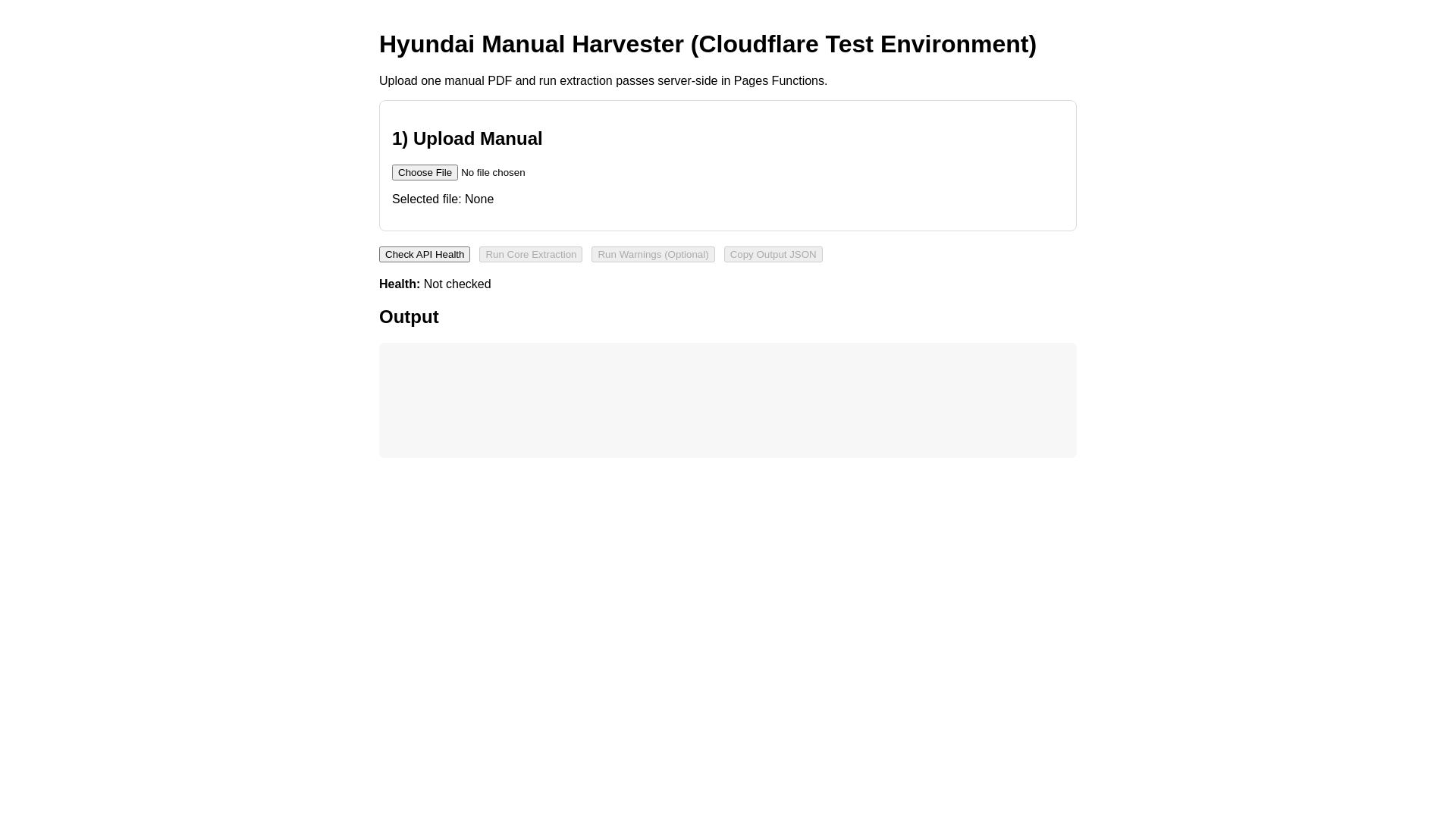 website screenshot of https://hyundai-owners-manual-harvester.pages.dev/