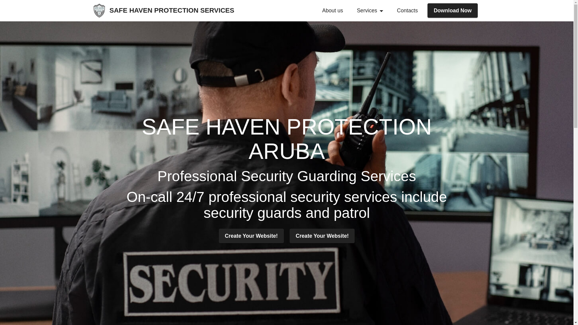 website screenshot of https://safehavenprotection.pages.dev/