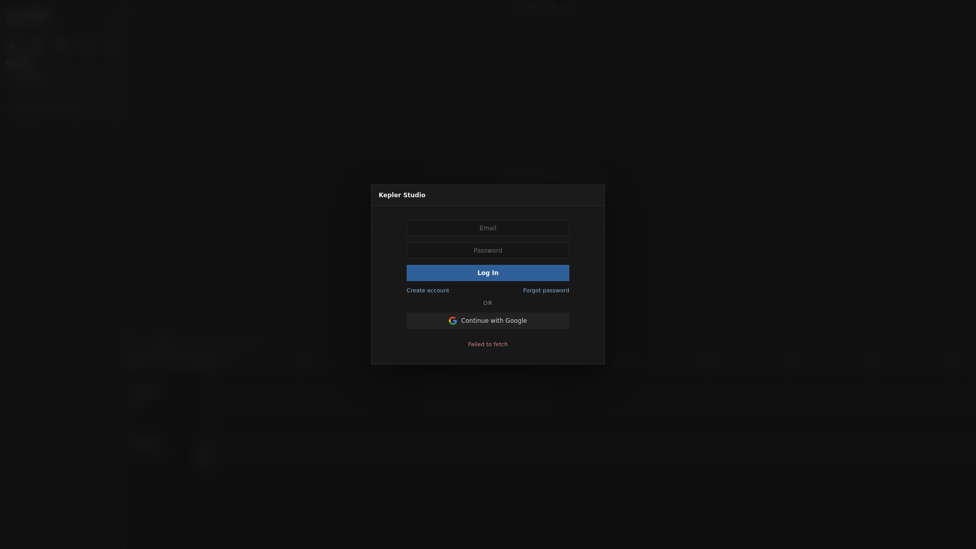 website screenshot of https://keplerapp.cc/