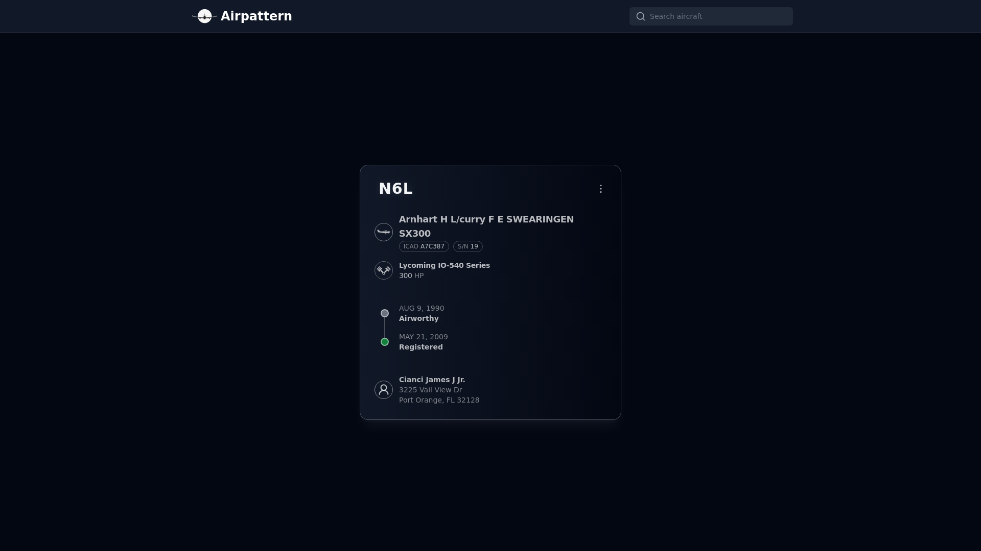 website screenshot of https://airpattern.pages.dev/