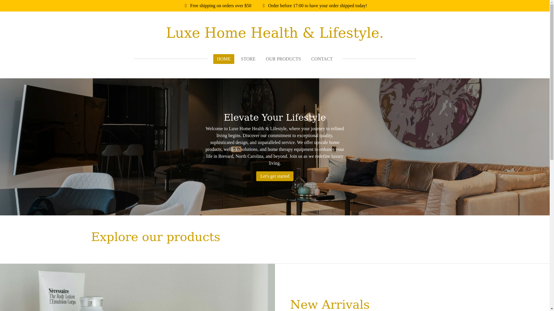 website screenshot of https://luxury-lifestyle-and-healthy-living.com/