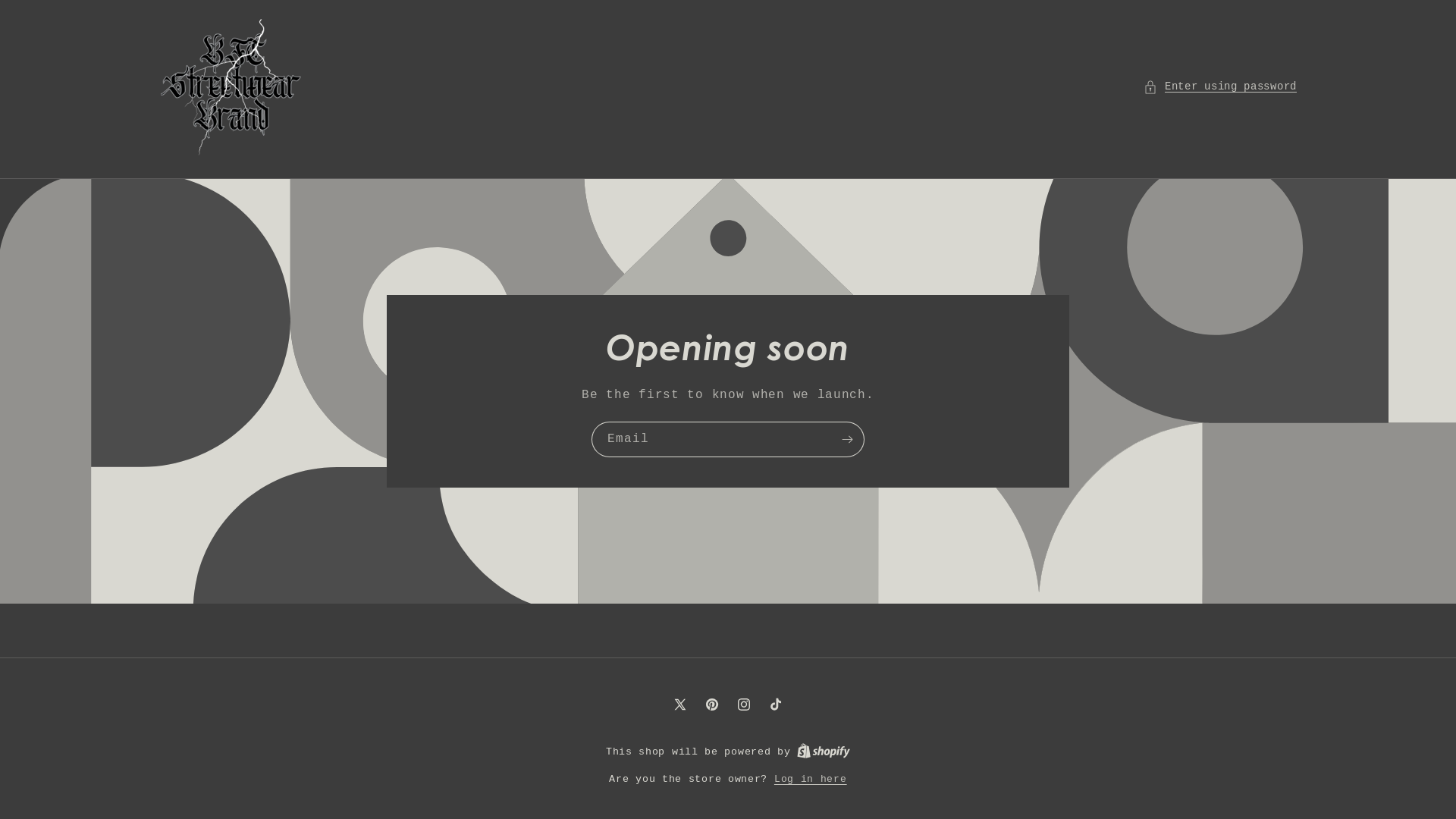 website screenshot of https://bftbrand.shop/