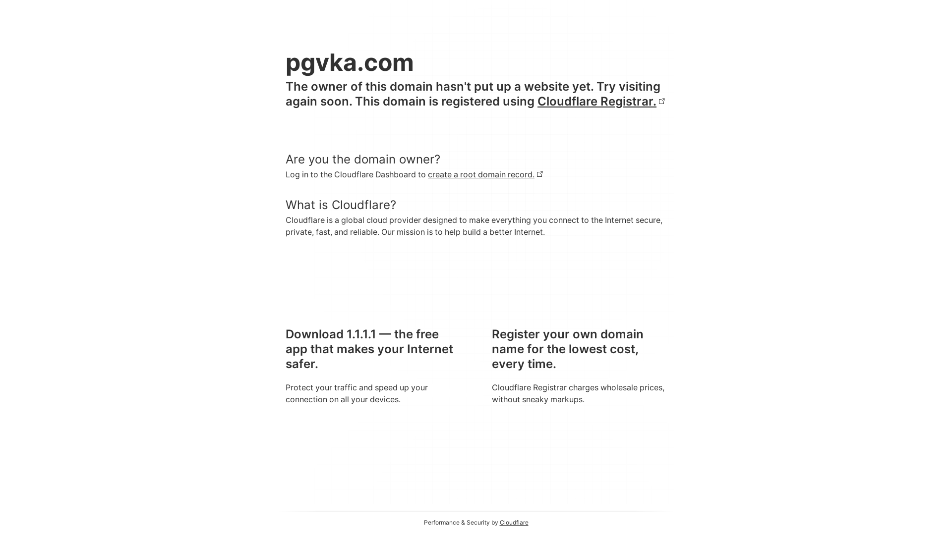 website screenshot of https://pgvka.com/