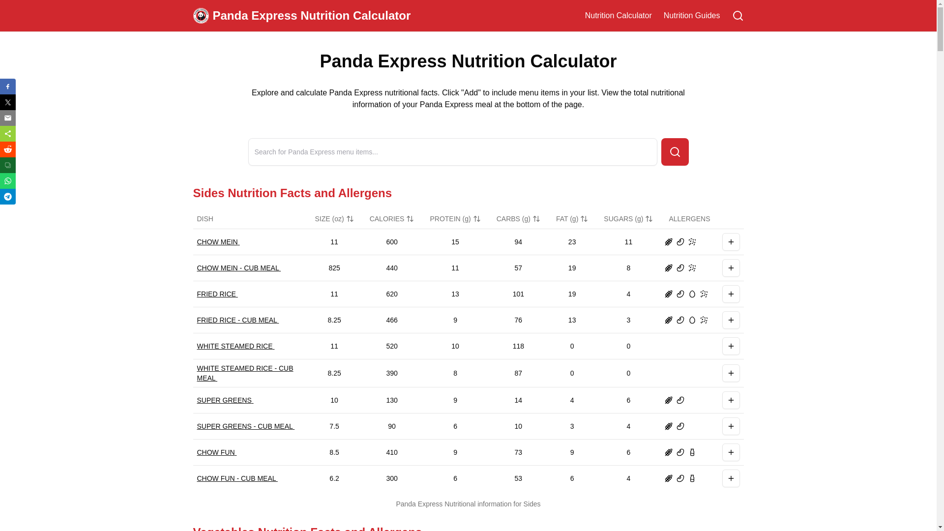 website screenshot of https://pandaexpressnutrition-org.pages.dev/