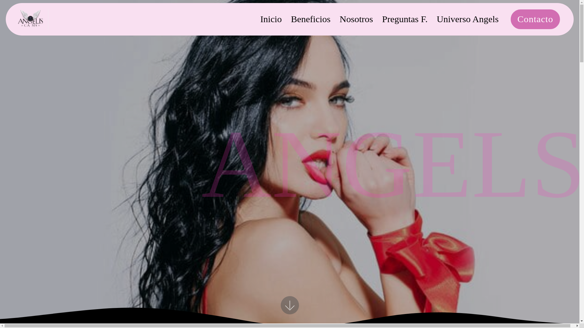 website screenshot of https://angelscams.com.co/