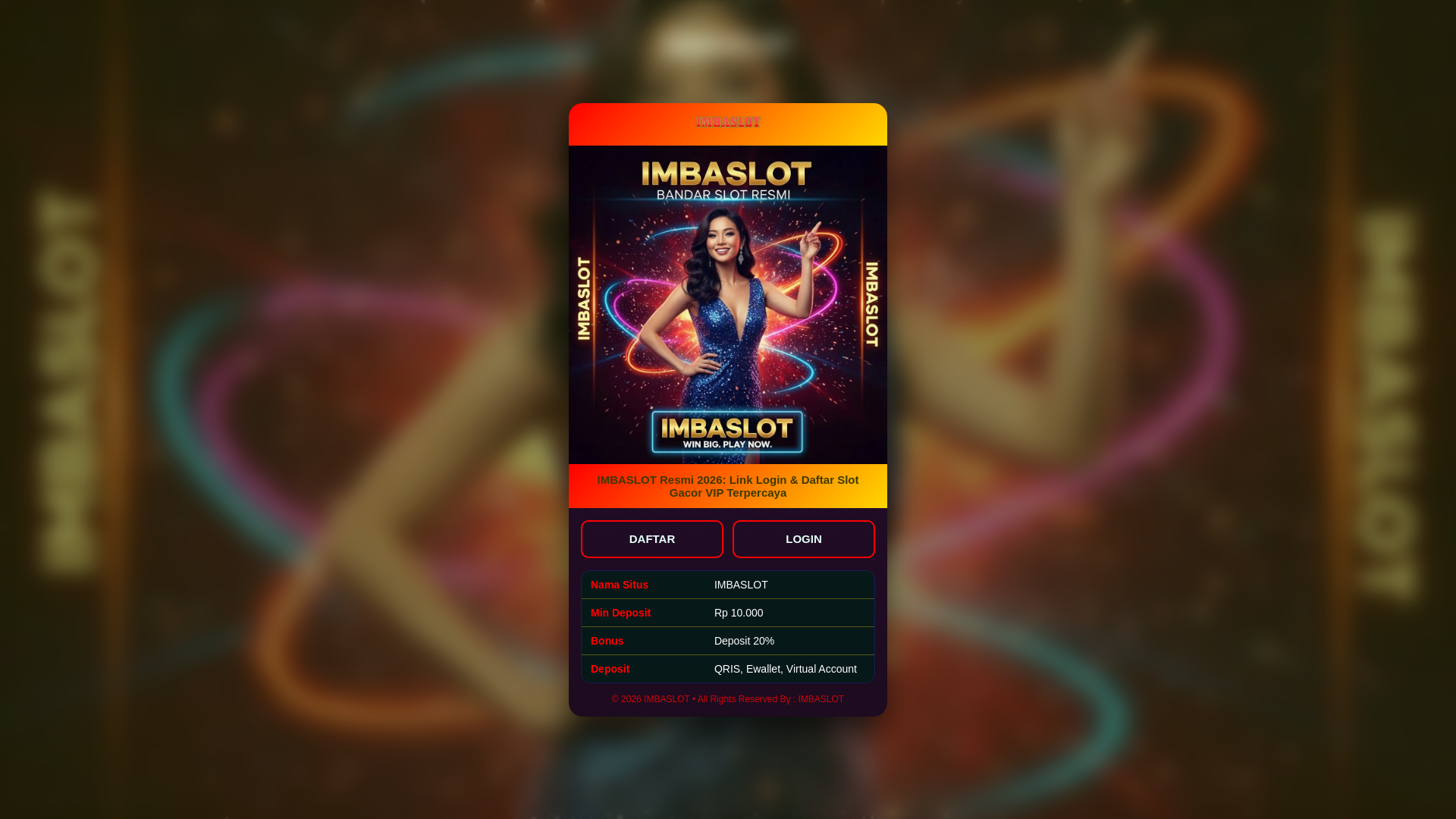 website screenshot of https://imbaslot-link-slot-gacor.pages.dev/