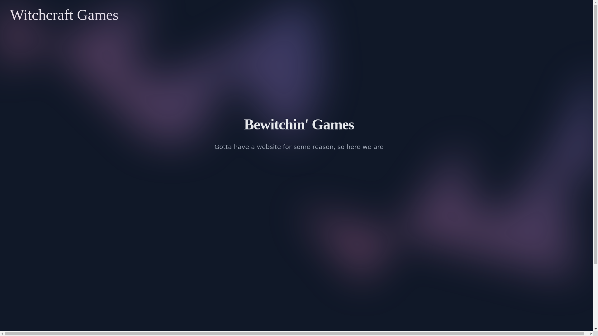 website screenshot of https://witchcraft-5ux.pages.dev/