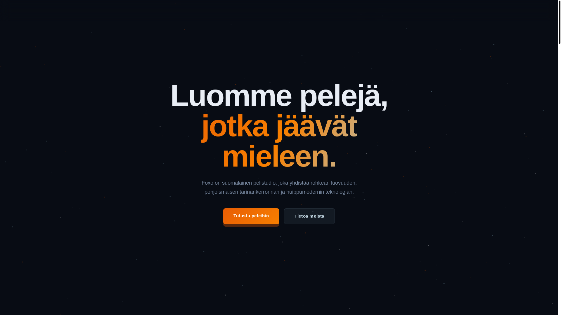 website screenshot of https://foxo-site.pages.dev/
