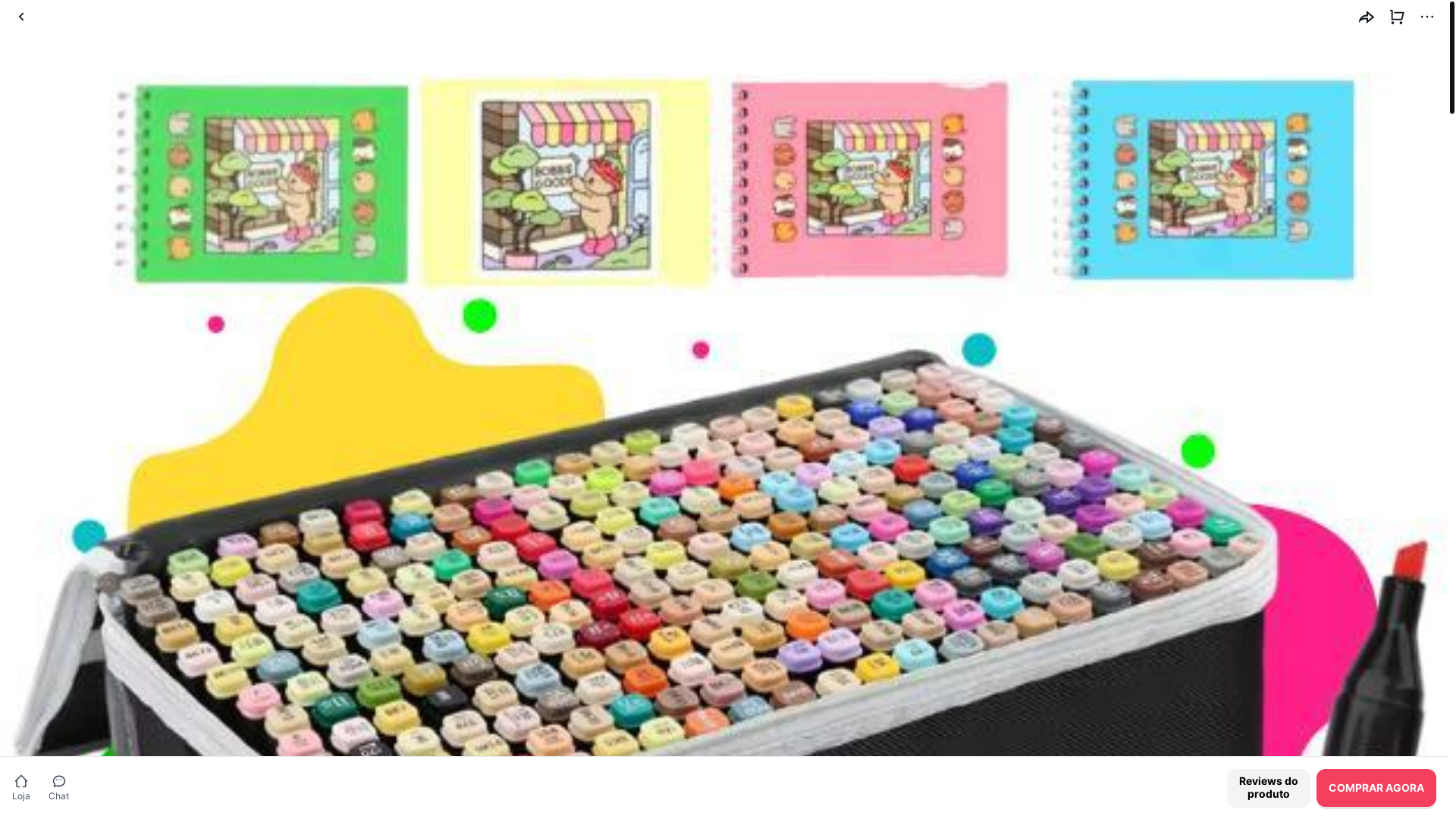 website screenshot of https://brightcasashop.com/