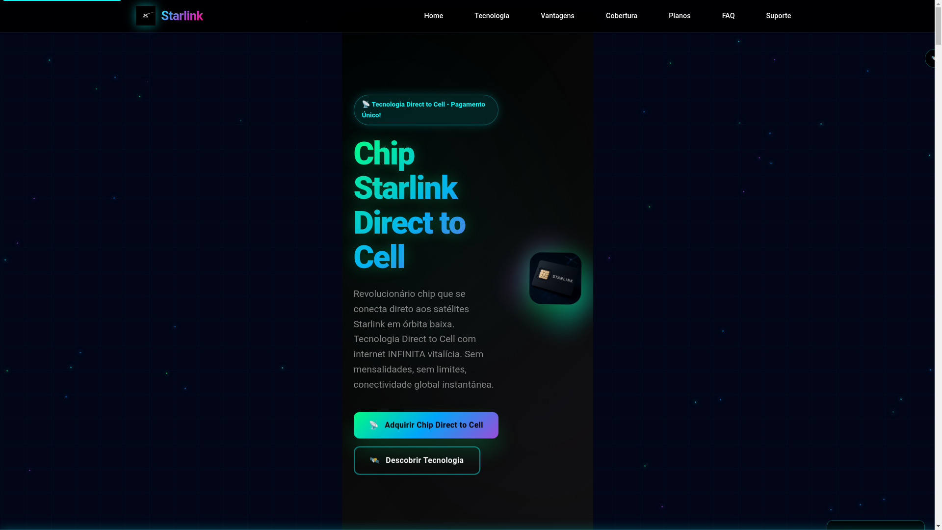 website screenshot of https://spacxviasatelit.website/