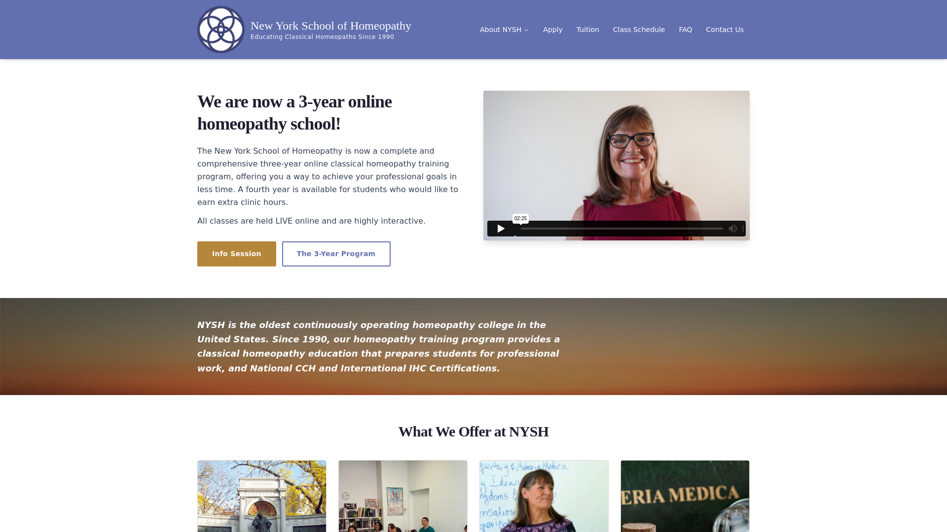 website screenshot of https://nyhomeopathy.pages.dev/