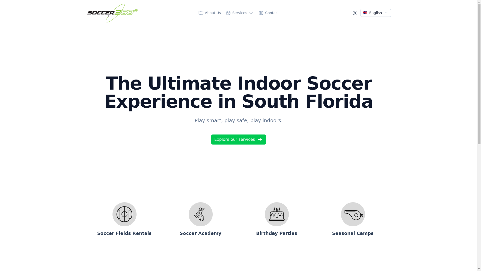 website screenshot of https://soccer360.pages.dev/