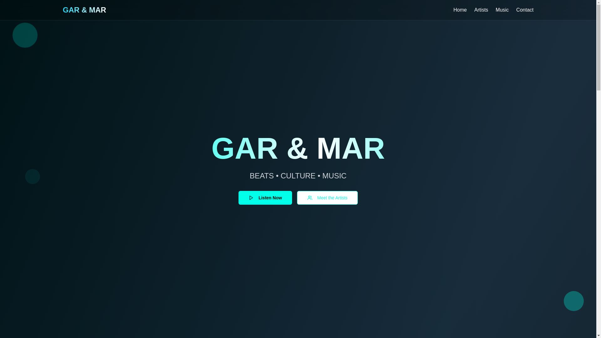 website screenshot of https://garandmarwebsite.pages.dev/
