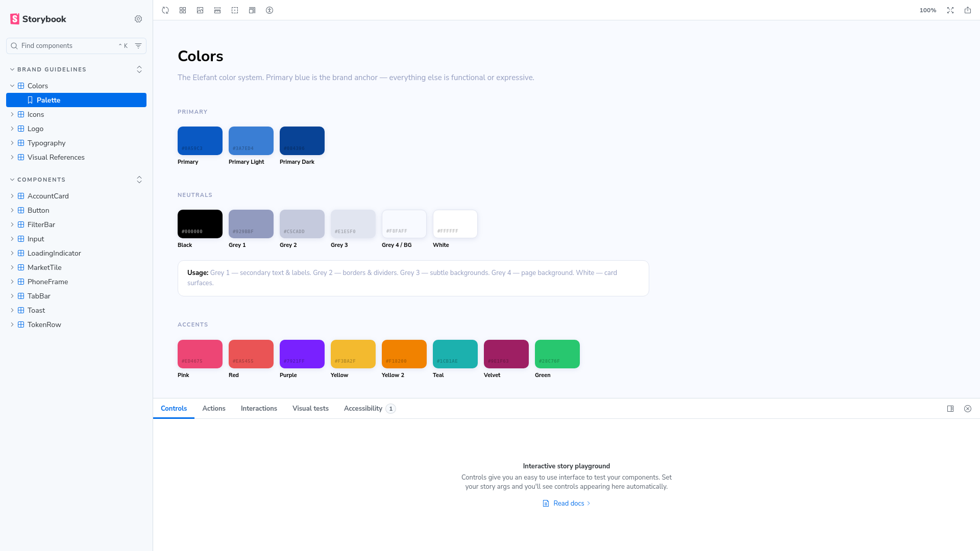 website screenshot of https://elefant-design.pages.dev/