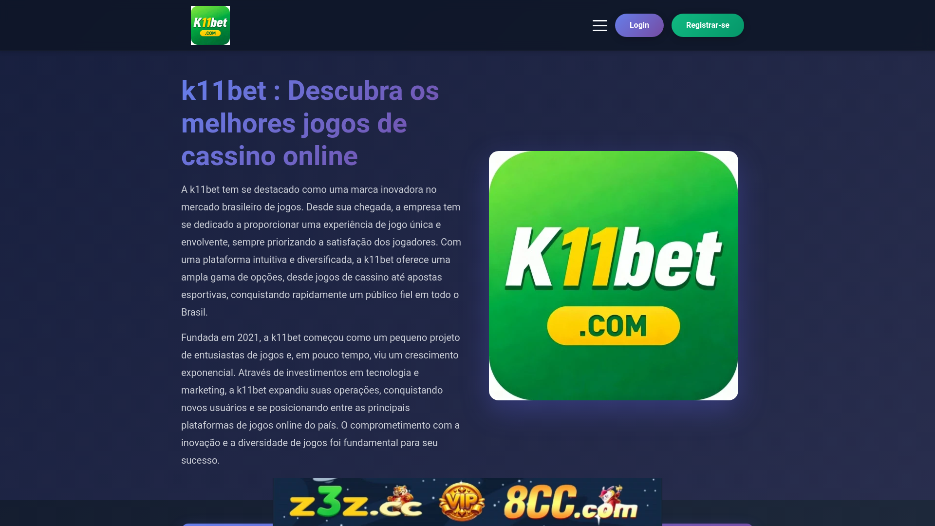 website screenshot of https://k11betsm.com/
