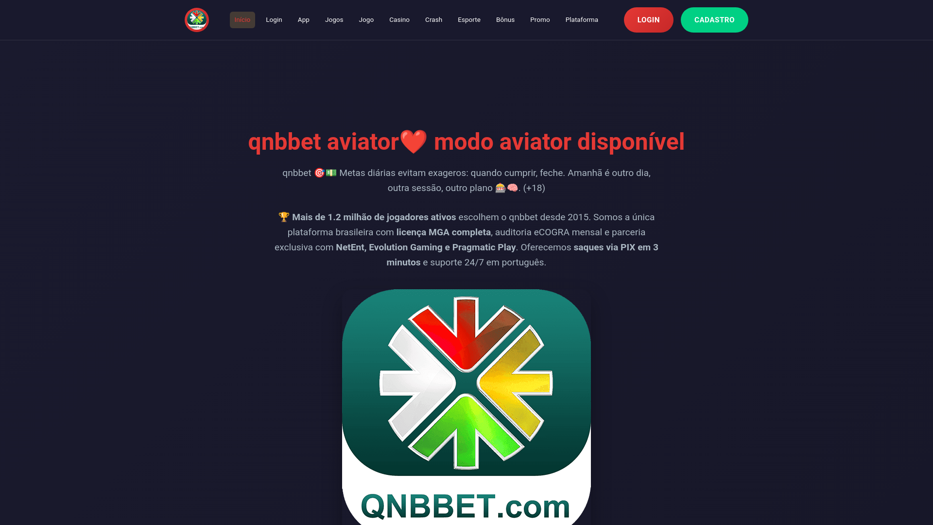 website screenshot of https://qnbbetplus.com