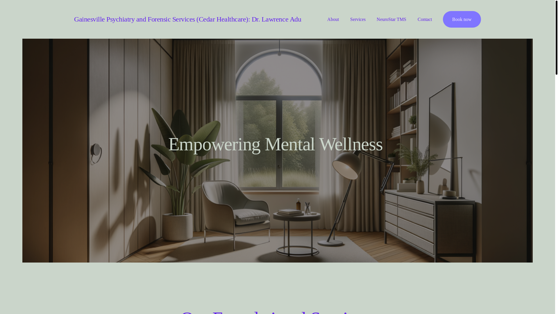 website screenshot of https://gainesvillepfs.com/