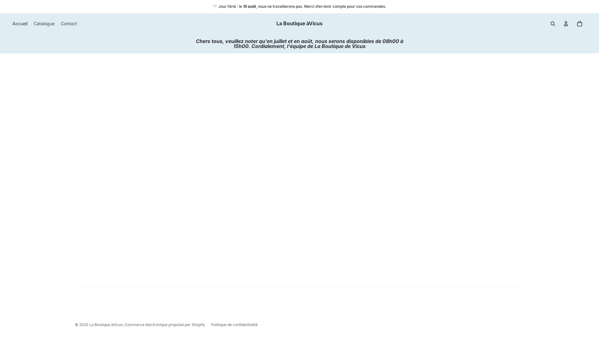 website screenshot of https://laboutiqueavicus.shop/