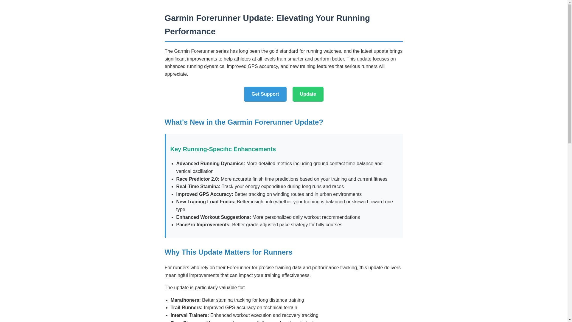 website screenshot of https://garmin-forerunner-update.pages.dev/