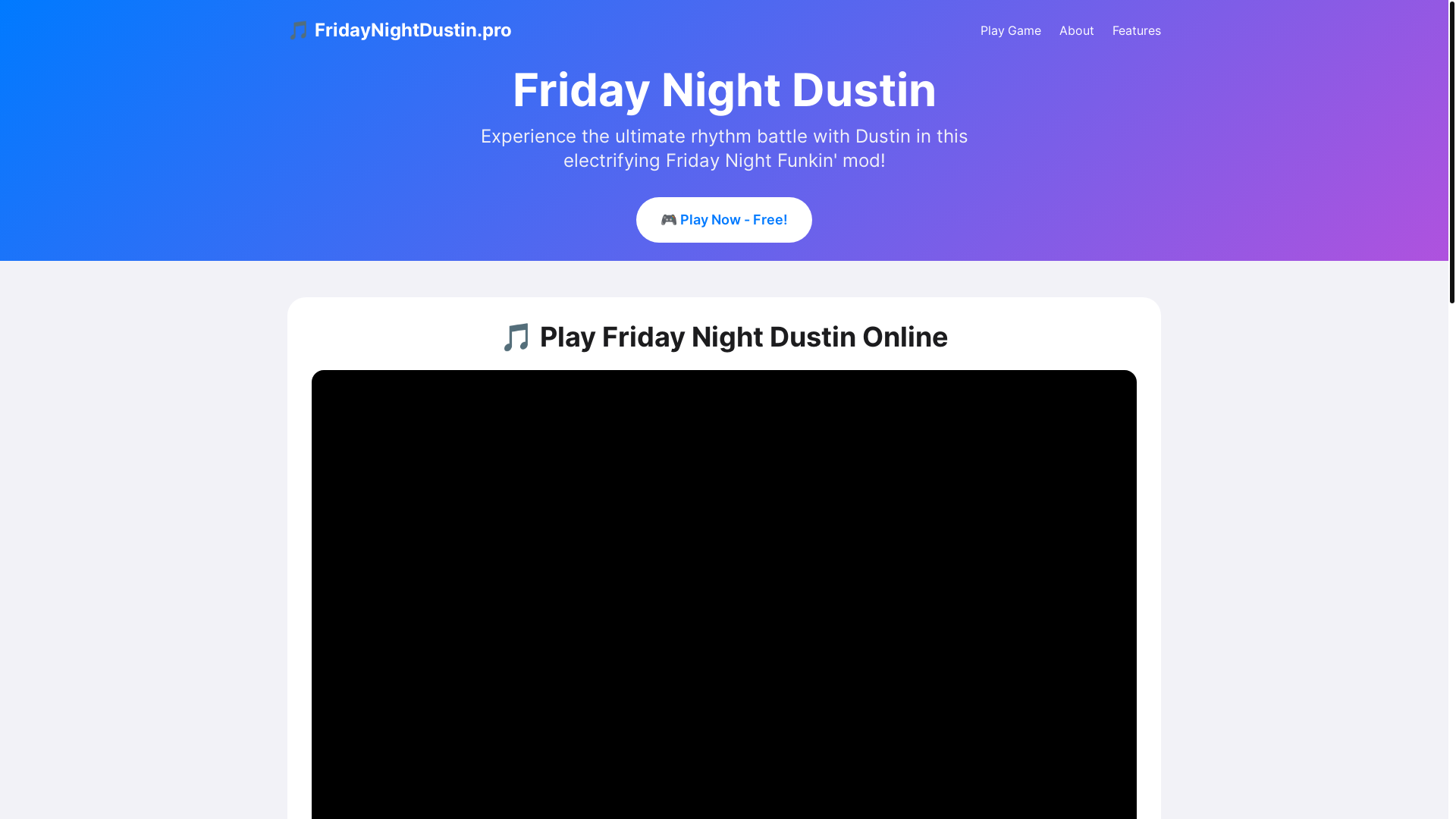website screenshot of https://friday-night-dustin.pages.dev/