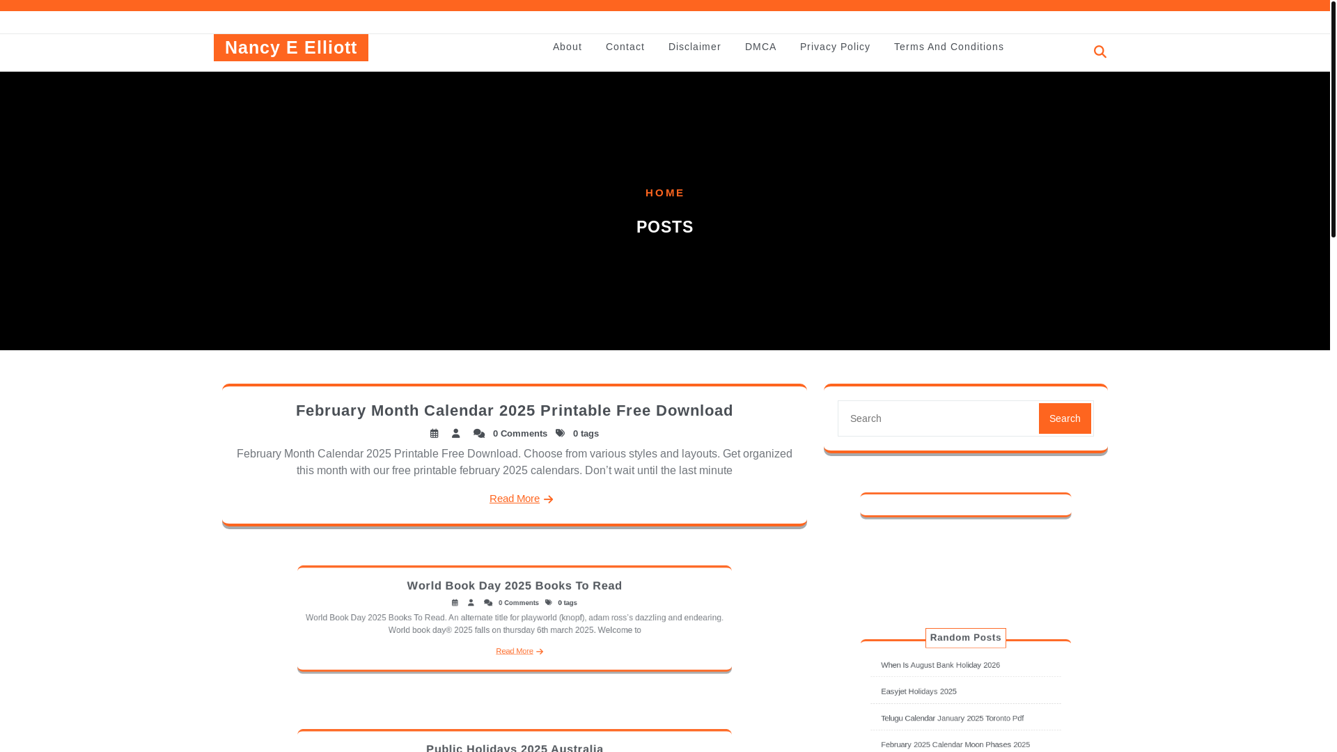 website screenshot of https://nancyeelliottb.pages.dev/
