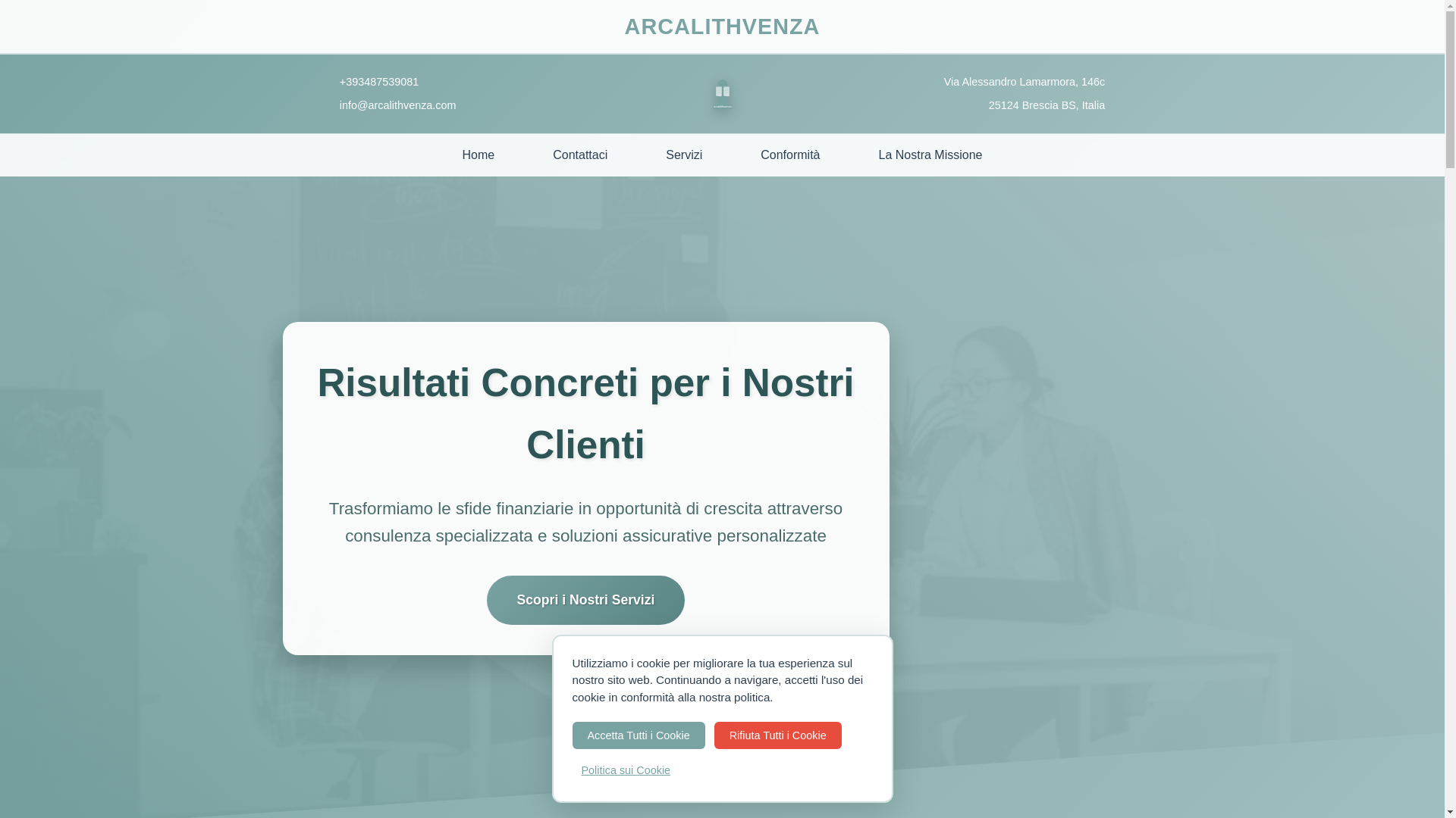 website screenshot of https://arcalithvenza.com/