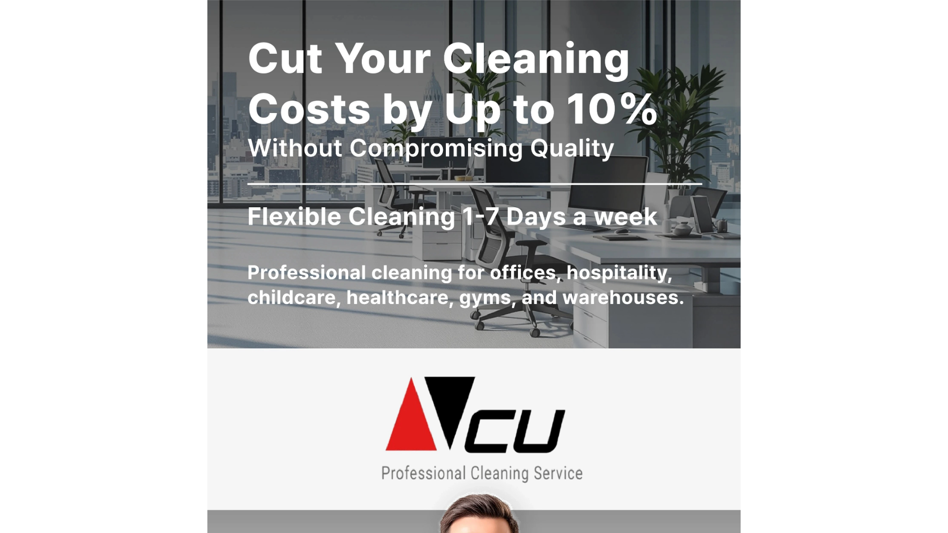 website screenshot of https://cu-cleaning.pages.dev/