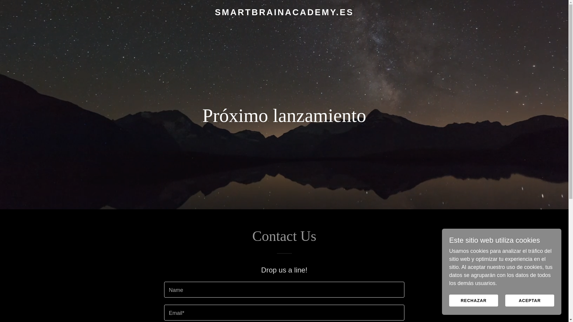 website screenshot of https://smartbrainacademy.es/