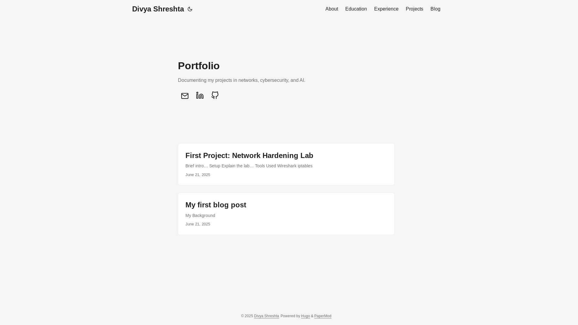 website screenshot of https://divya-shreshta.pages.dev/