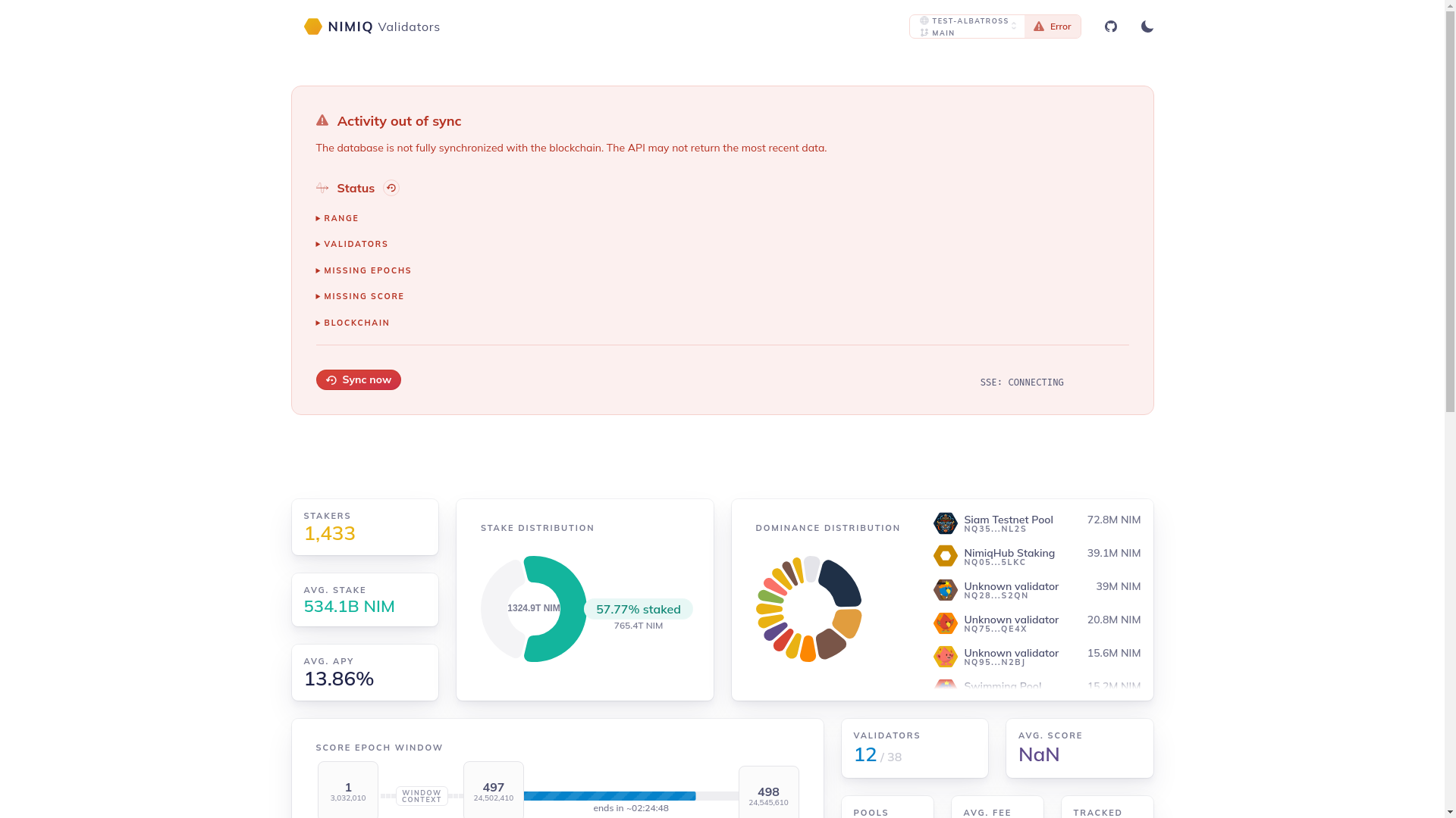 website screenshot of https://validators-api-testnet.pages.dev/