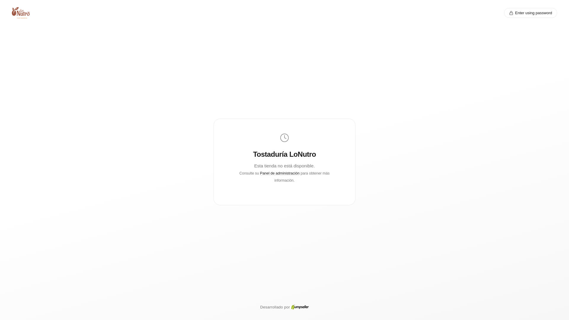 website screenshot of https://lonutro.cl/