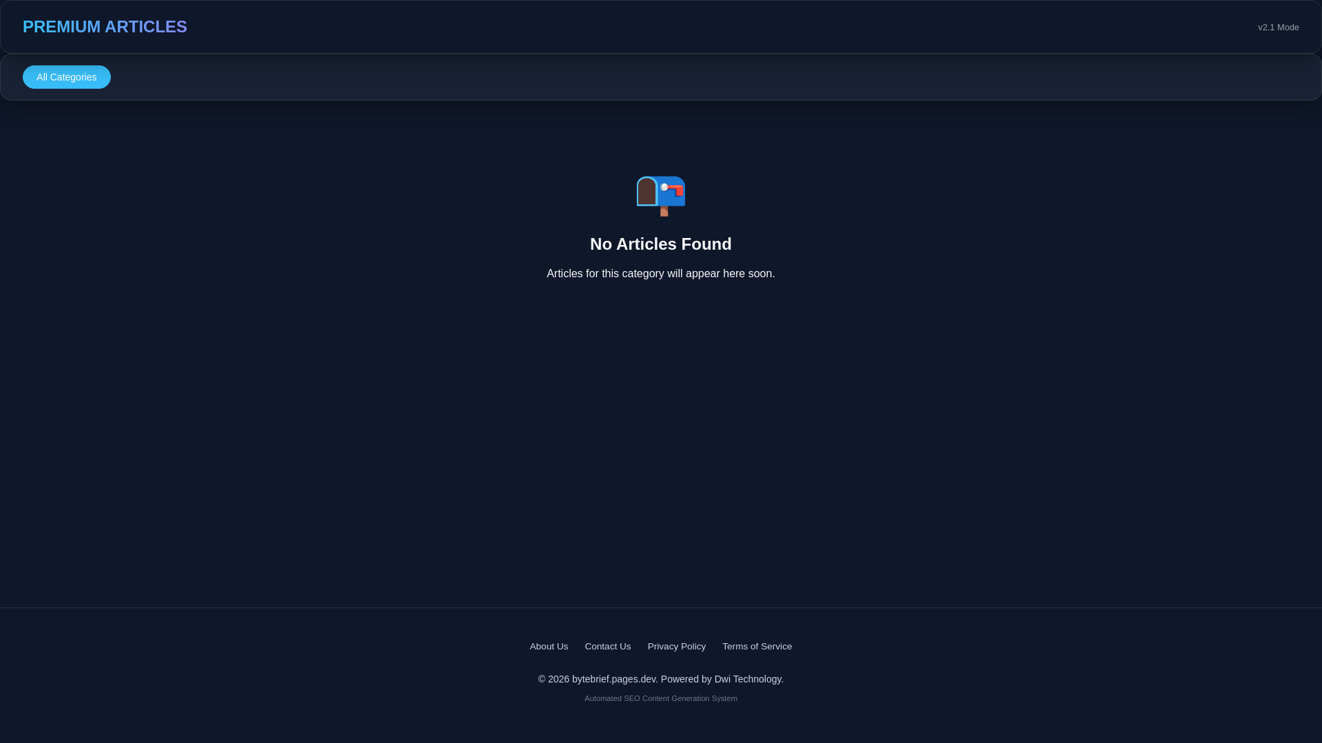 website screenshot of https://bytebrief.pages.dev/