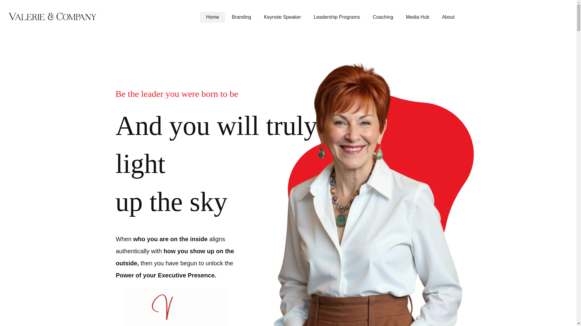 website screenshot of https://valerieandcompany.pages.dev/