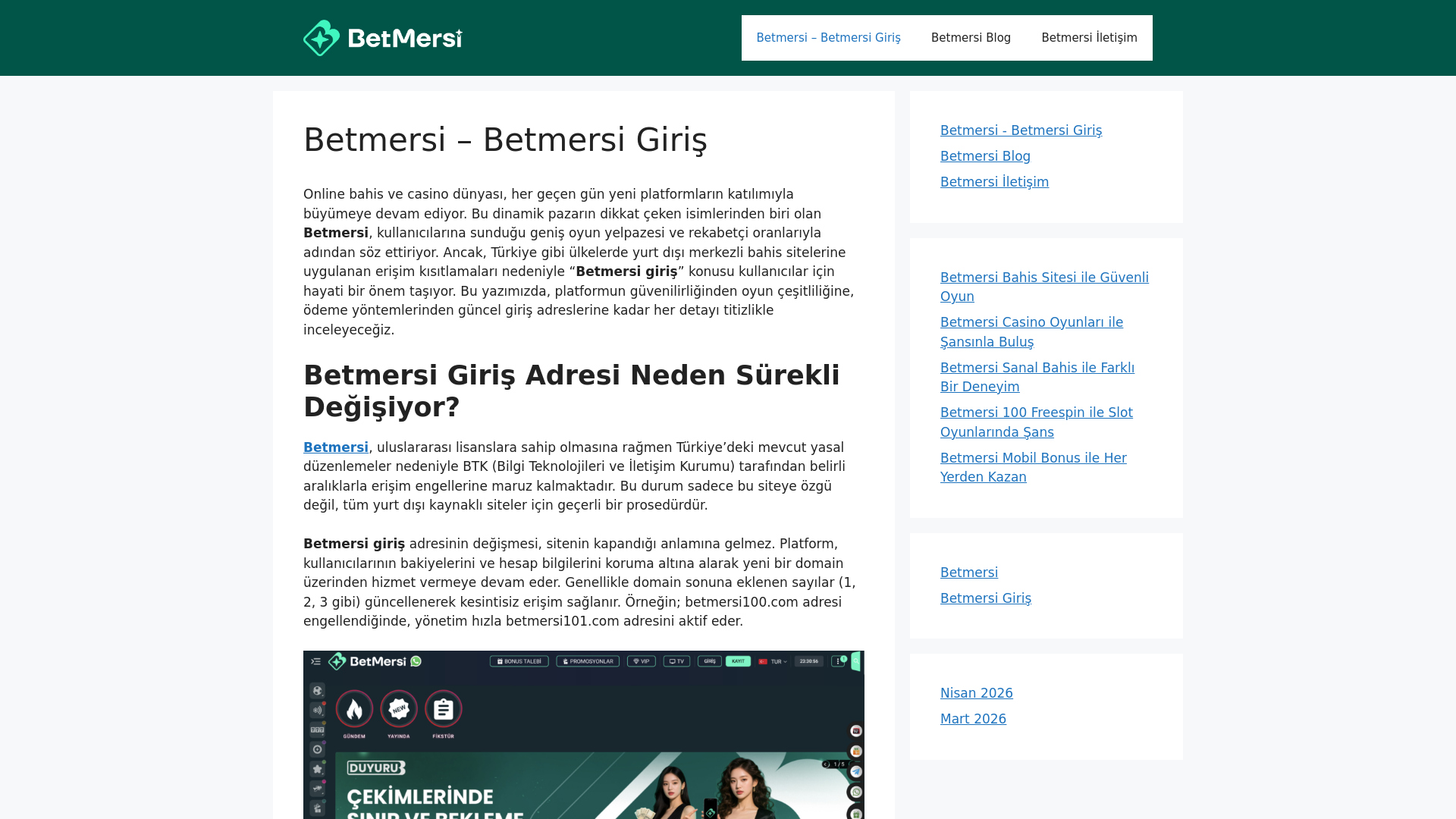 website screenshot of https://betmersi.org