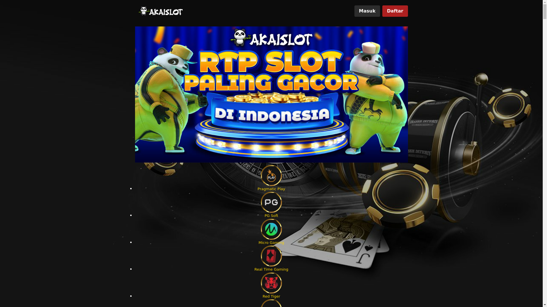 website screenshot of https://rtpakaislot.lat/