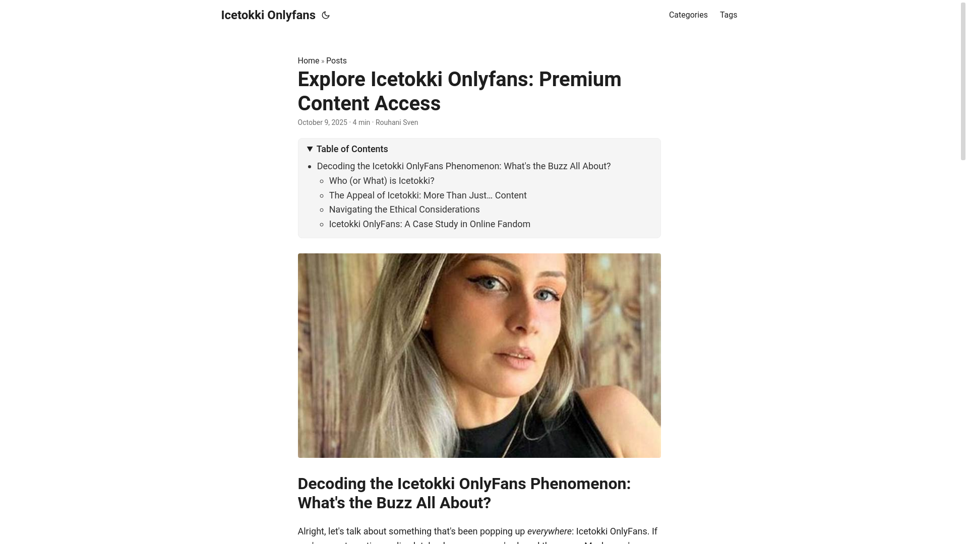 website screenshot of https://icetokki-onlyfans.pages.dev/