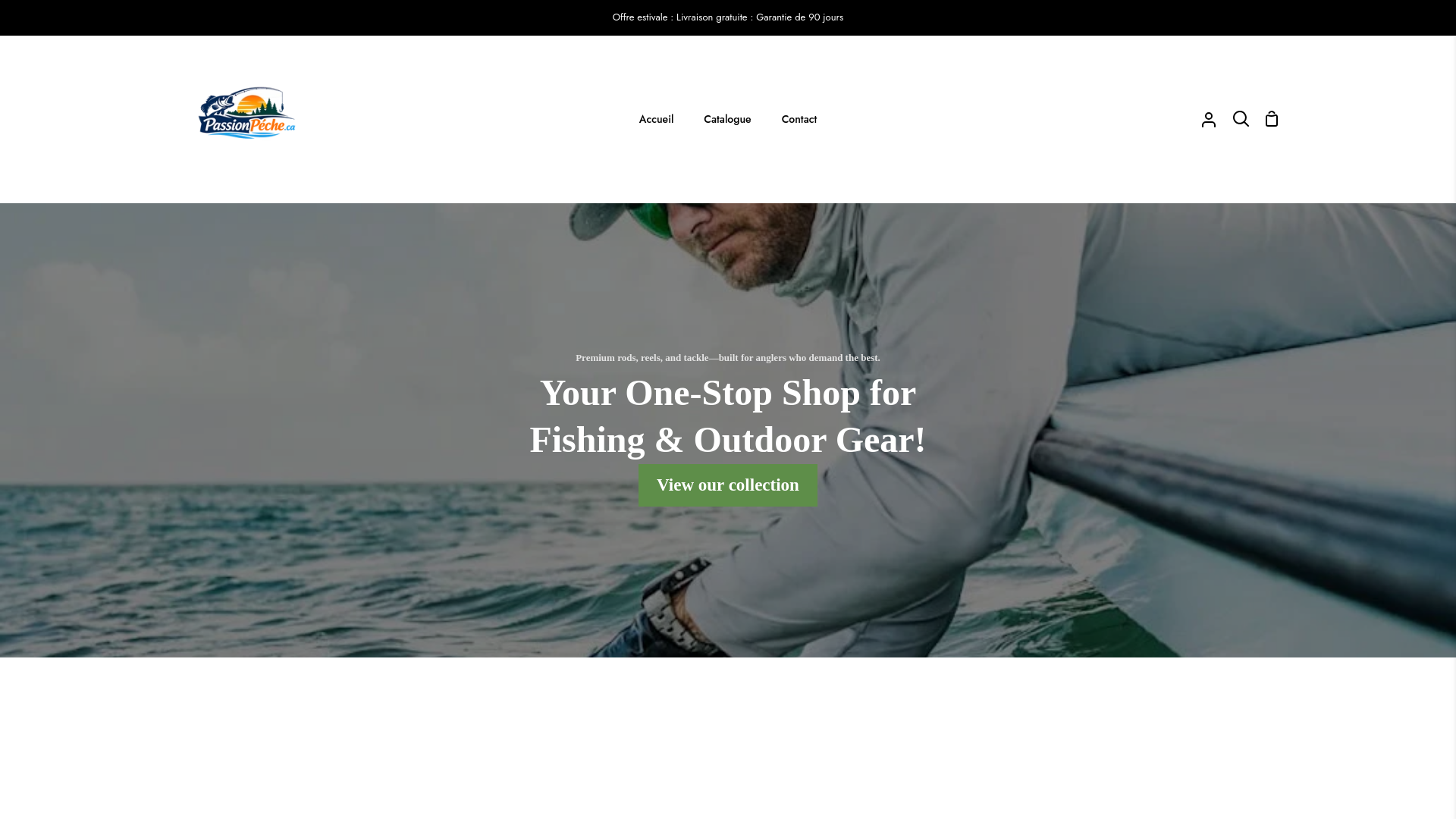 website screenshot of https://pechepassion.ca/