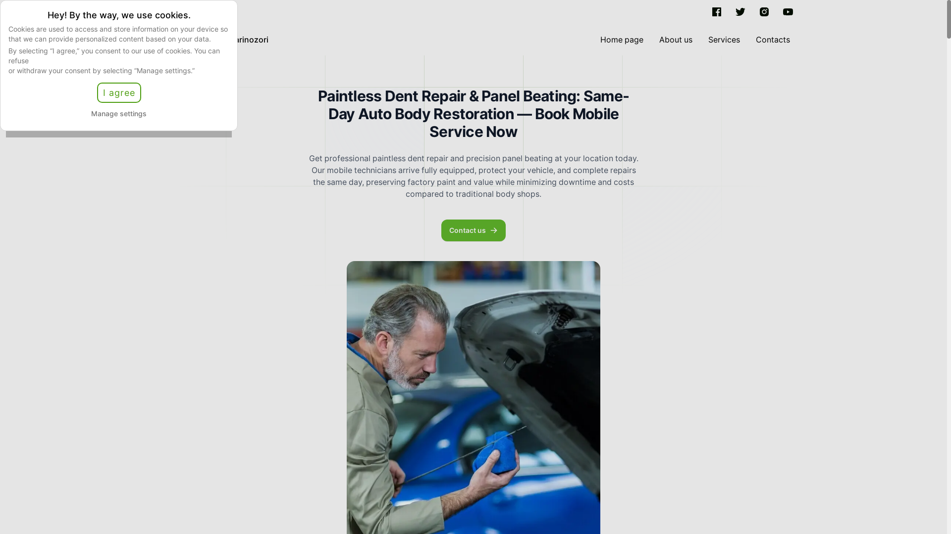 website screenshot of https://karosanovarokirarinozori.digital/