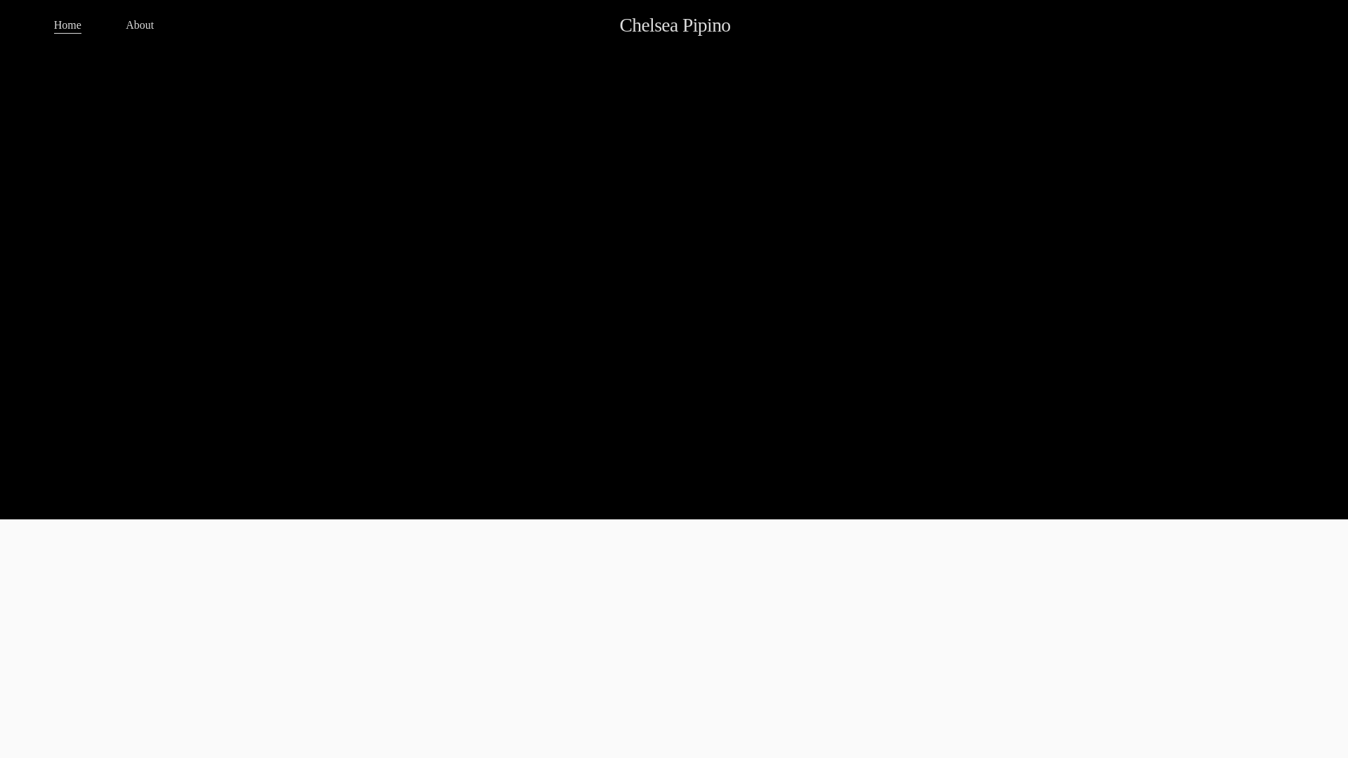 website screenshot of https://chelseapipino.com/