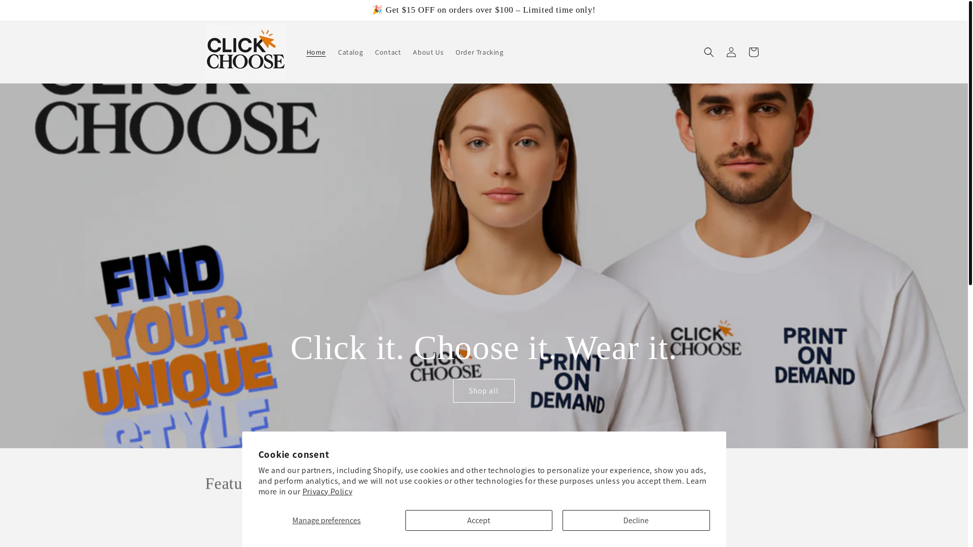 website screenshot of https://clickchooseit.com/