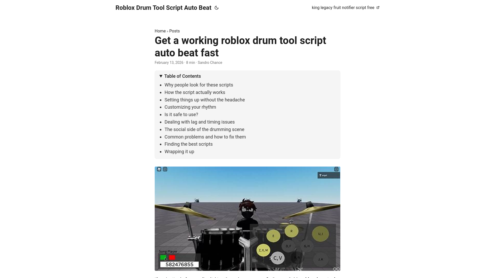 website screenshot of https://roblox-drum-tool-script-auto-beat.pages.dev/