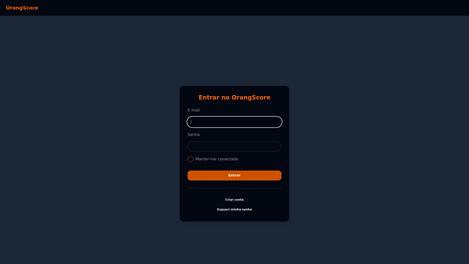 website screenshot of https://orangscore.com.br/
