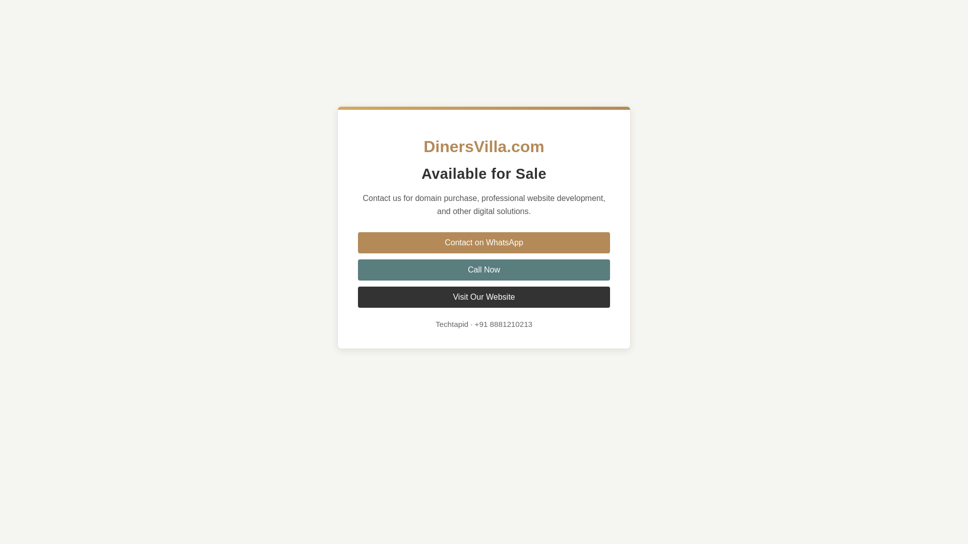 website screenshot of https://dinersvilla-com.pages.dev/