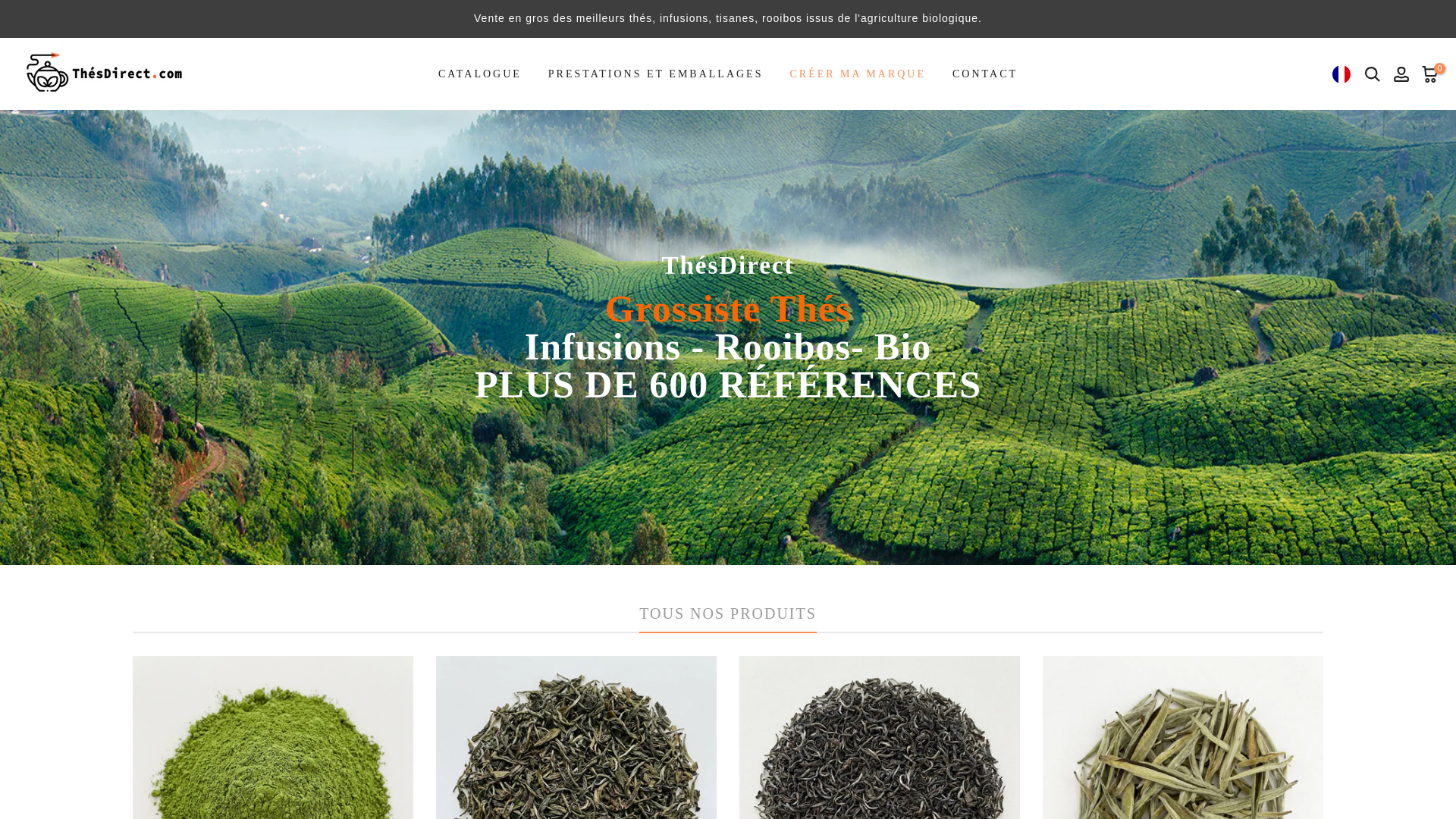 website screenshot of https://thesdirect.com/
