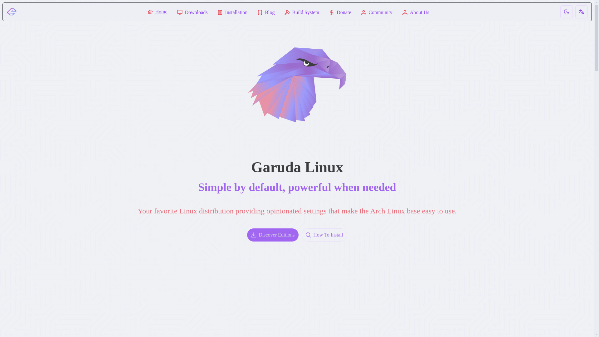 website screenshot of https://website-catppuccin.pages.dev/