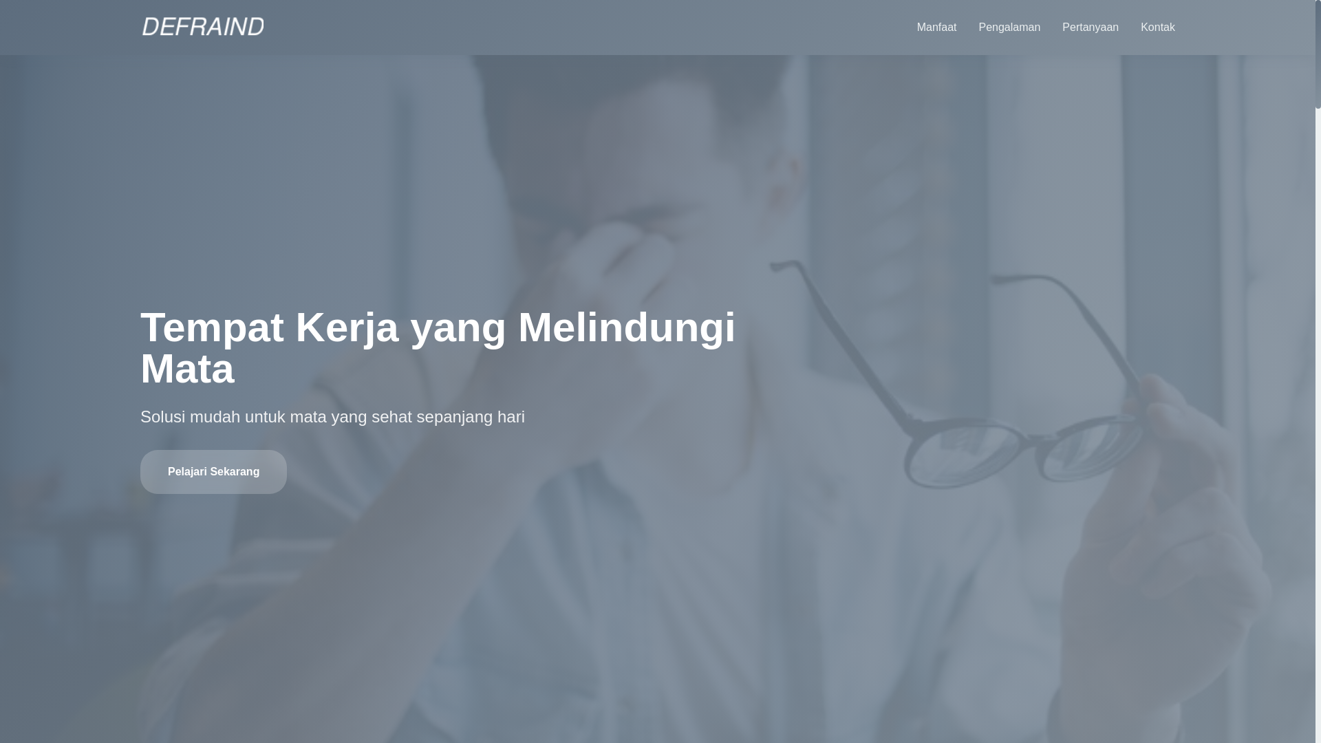 website screenshot of https://defraind.com/