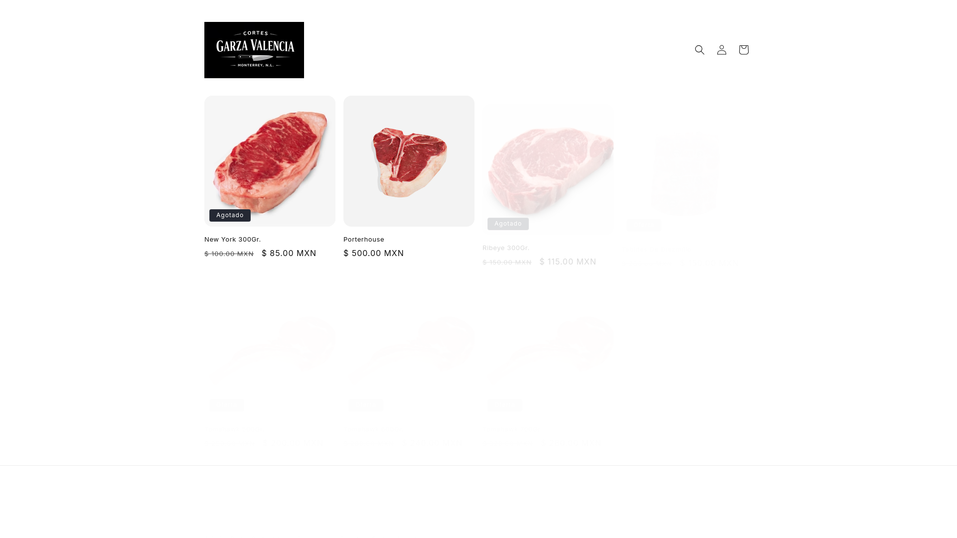 website screenshot of https://cortesgarzavalencia.com/