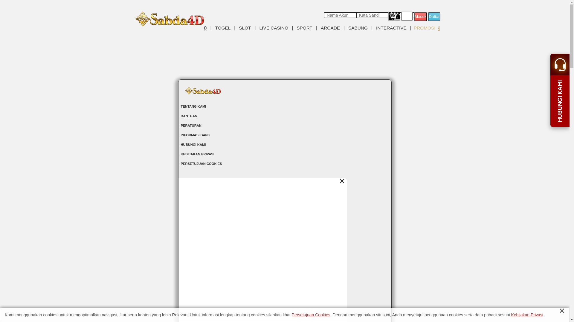 website screenshot of https://prosabda.xyz/